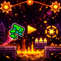 Thumbnail game - Geometry Dash Press Start