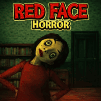 Mysterious Images of Red Face Horror